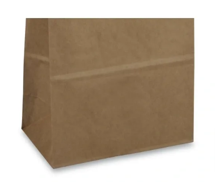 KRAFT PAPER BROWN ECO SHOPPING BAG – 9-3/4” X 7-3/4”