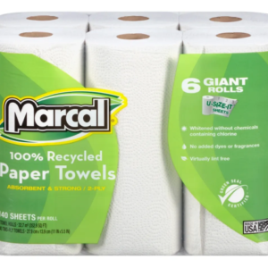 MARCAL U-SIZE-IT ROLL PAPER TOWELS