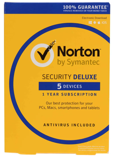 NORTON 360 DELUXE 1-YEAR / 5-DEVICE