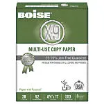 BOISE® X-9® MULTI-USE COPY PAPER, SFI CERTIFIED, LETTER SIZE PAPER, 92 (U.S.), 20 LB, 500 SHEETS PER REAM