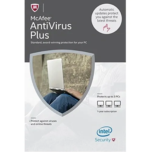 MCAFEE ANTIVIRUS PLUS 1-YEAR / UNLIMITED DEVICES