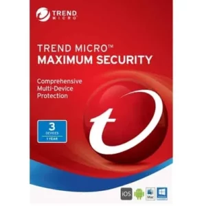 TREND MICRO MAXIMUM SECURITY 1 YEAR 5 DEVICES